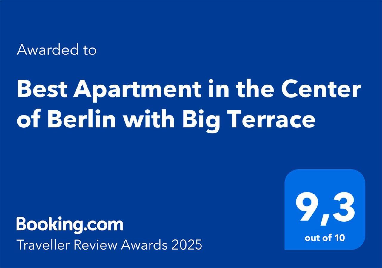 Best Apartment In The Center Of Berlin With Big Terrace Экстерьер фото